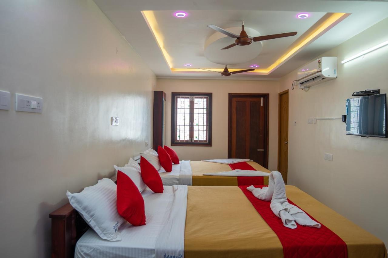 Le Suresh Guest House Pondicherry Exterior foto